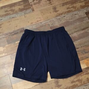 Under Armour Men's Navy Blue‎ Athletic Shorts Size XL
